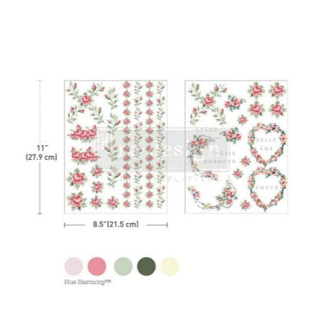Decor Transfer® - Nostalgic Blooms