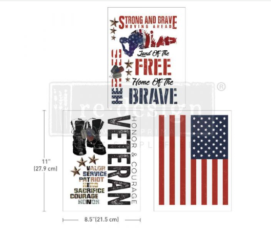 Middy Decor Transfer® - Veteran