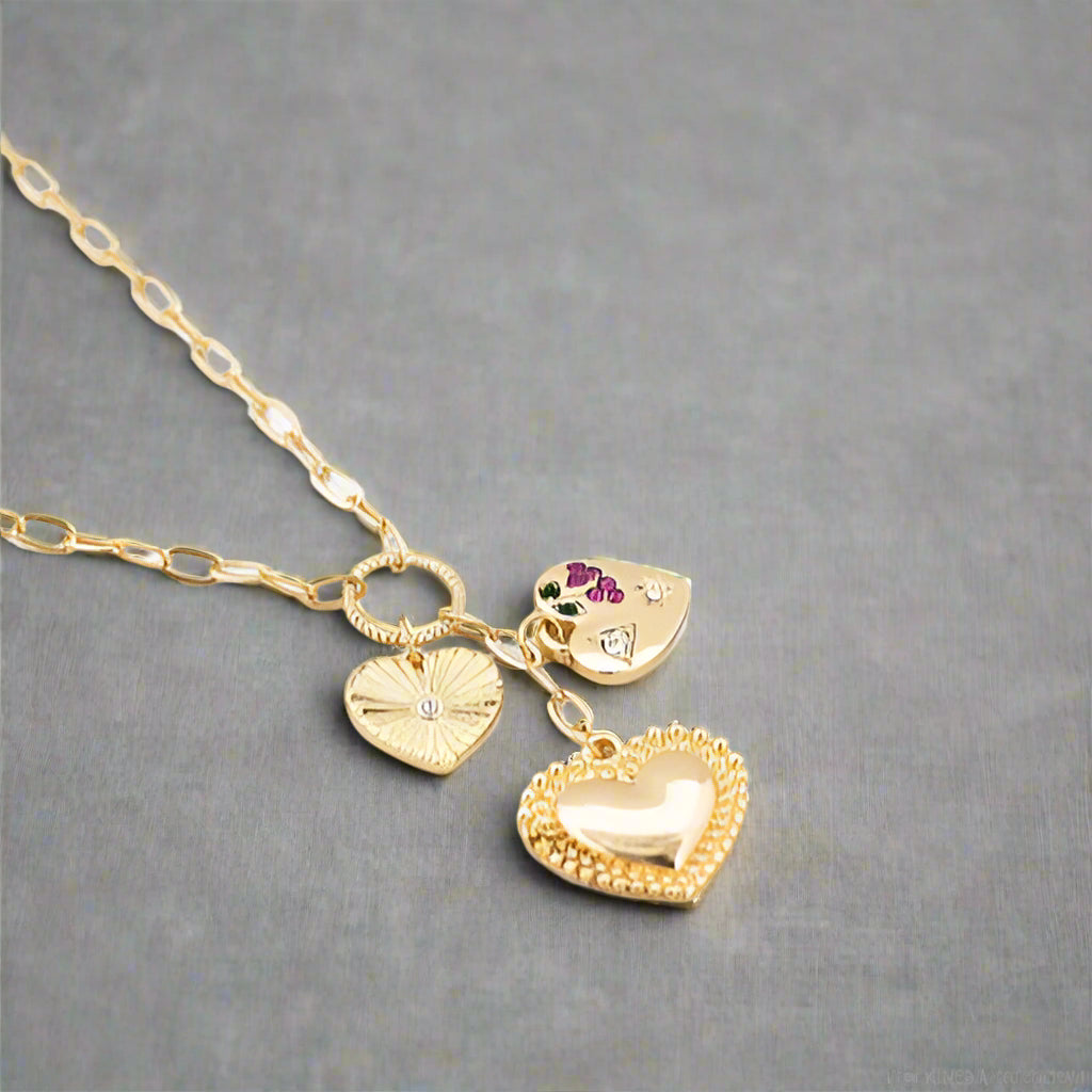 Gold Charm Jewelry