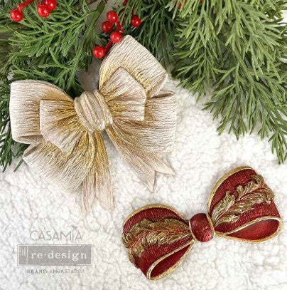 Decor Moulds® Kacha - Vintage Opulence Bow