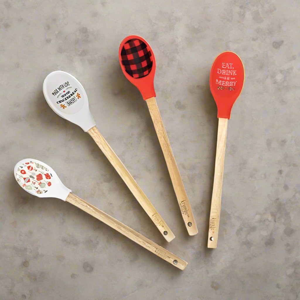Christmas Farmhouse Mixing Spoons