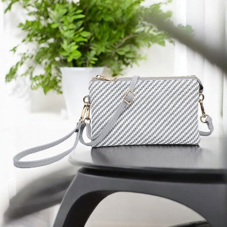 Jen & Co Riley Crossbody Wristlet - Patterns & Animal Prints