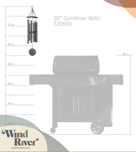 Corinthian Bells® Wind Chimes - 30 Inch