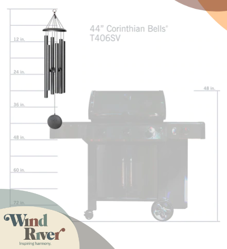 Corinthian Bells® Wind Chimes - 44 Inch
