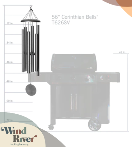 Corinthian Bells® Wind Chimes - 56 Inch