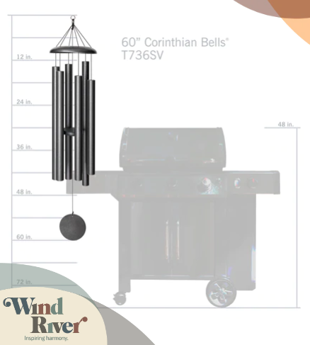 Corinthian Bells® Wind Chimes - 60 Inch