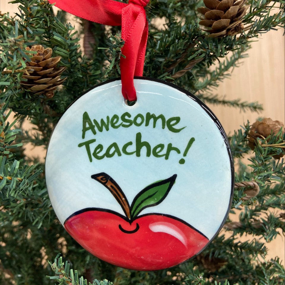 Nola Watkins Hand-Painted Ceramic Ornament - Occupations & Hobbies