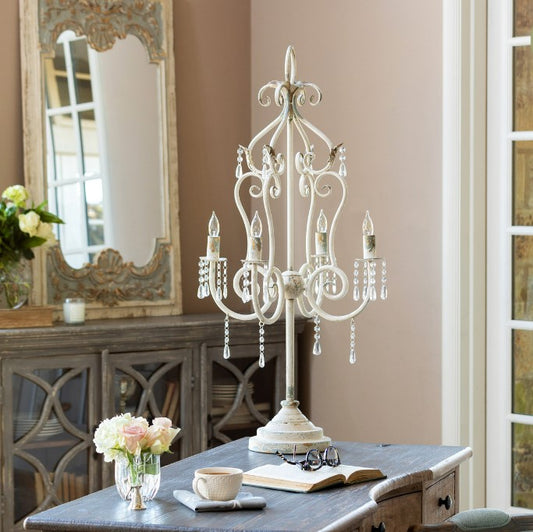 Park Hill Beatrice Tabletop Chandelier - For Local Pick Up ONLY