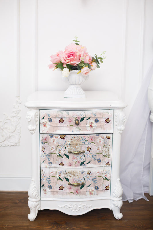 Redesign Decoupage Decor Tissue Paper - Blush Floral