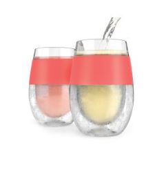 Wine Freeze™ Cooling Cups - Bright Colors