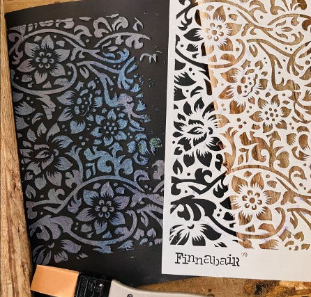 Decor Stencils® - Finnabair Bindweed Wallpaper