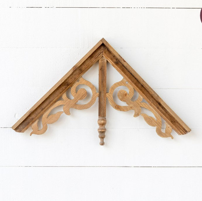 Park Hill Decorative Wooden Gable Wall Hanging - For Local Pick Up ONLY