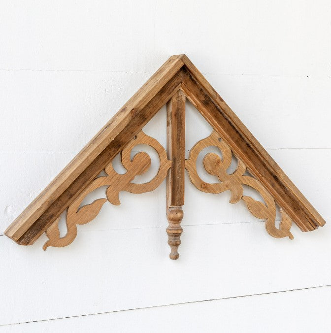 Park Hill Decorative Wooden Gable Wall Hanging - For Local Pick Up ONLY
