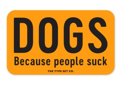 Vinyl Stickers by The Type Set Co - Pet Collection