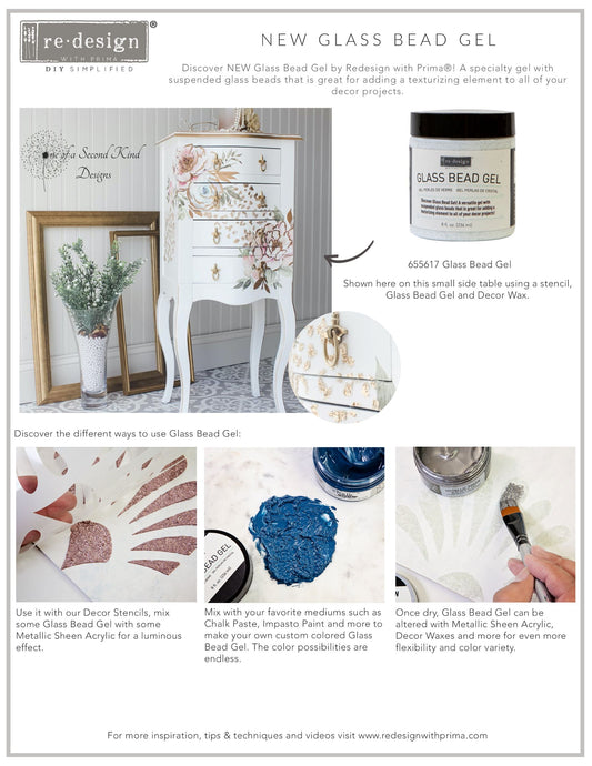 Redesign Glass Bead Gel