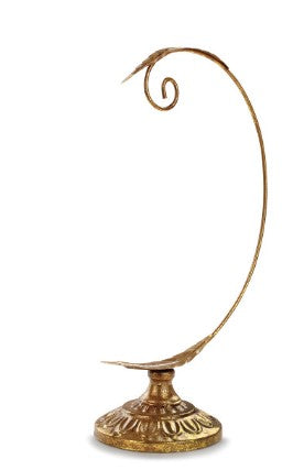 Gold Leaves Ornament Stand