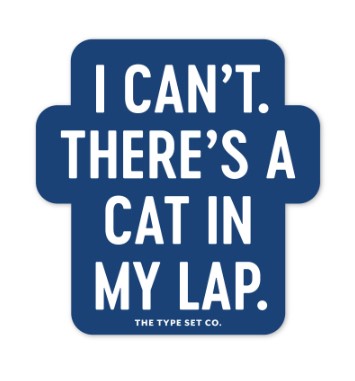 Vinyl Stickers by The Type Set Co - Pet Collection
