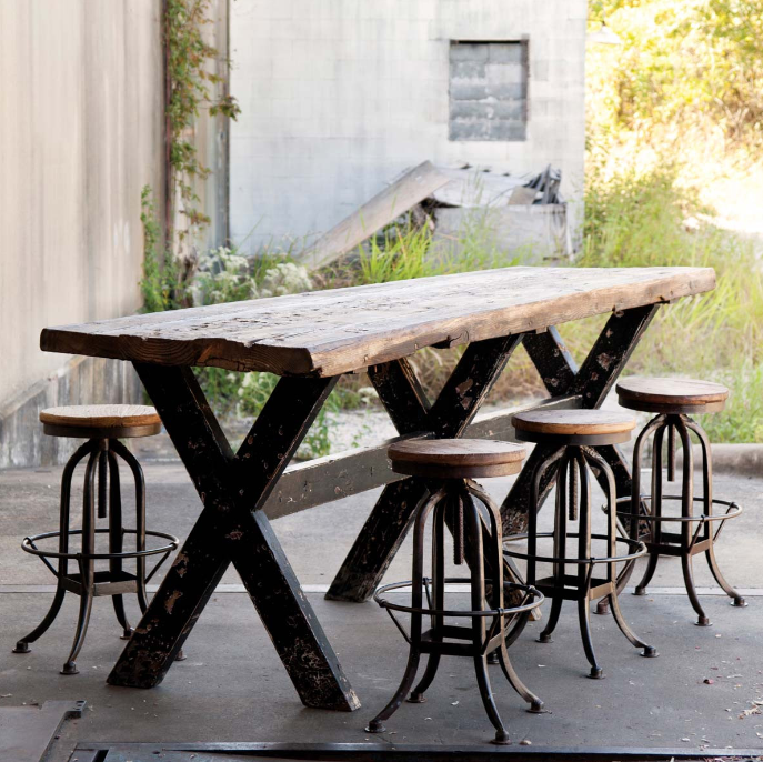 Park Hill Industrial Factory Table - Local Pick Up ONLY
