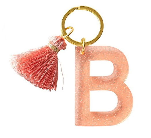 Acrylic Letter Keychain