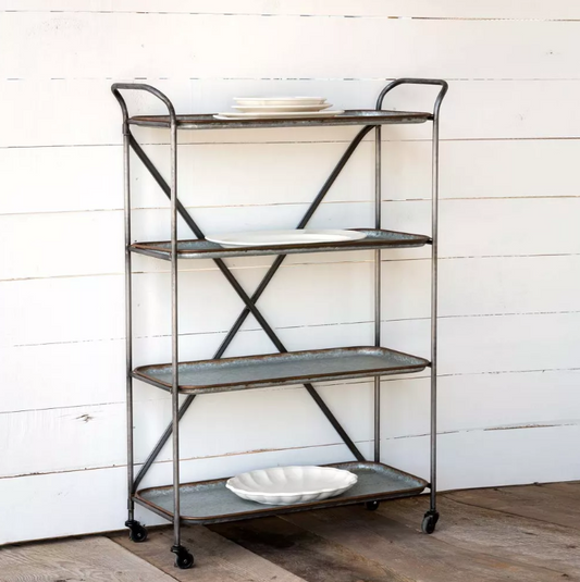 Metal Bakery Cart - Local Pick Up ONLY