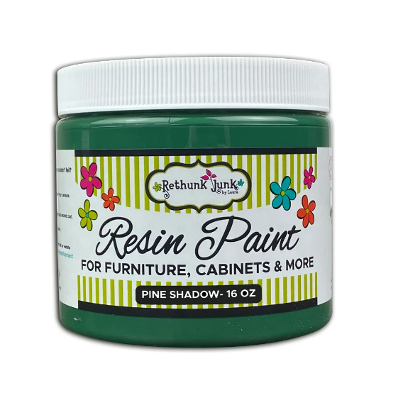 Rethunk Junk Resin Paint in Pine Shadow High Cotton Decor