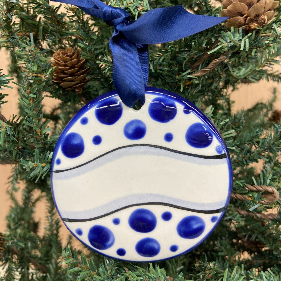 Nola Watkins Hand-Painted Ceramic Ornament - School Spirit Collection