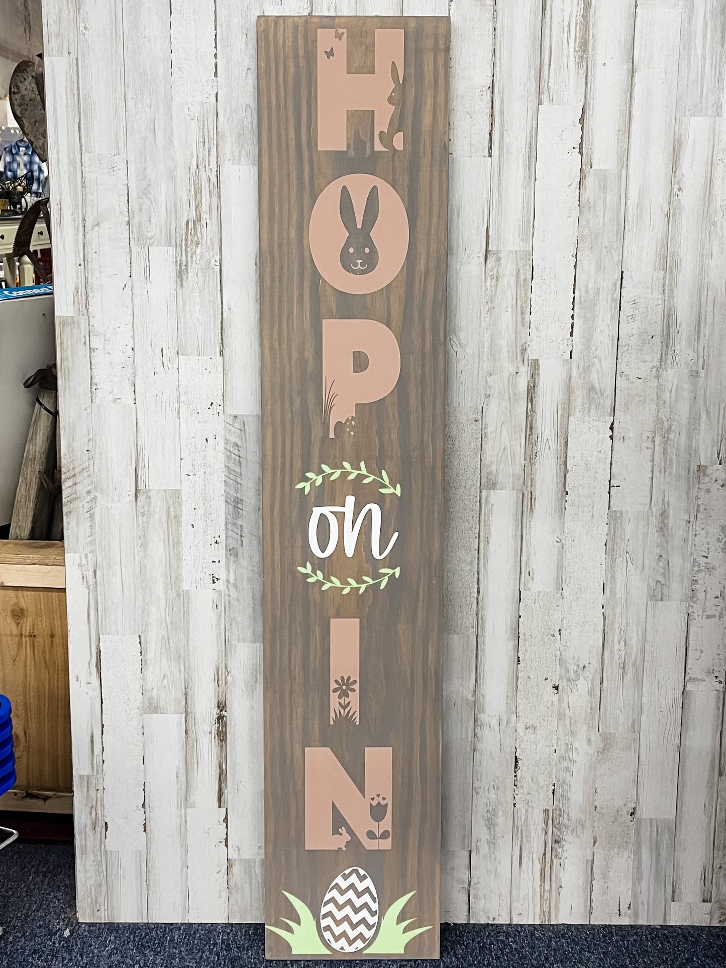 Hand Painted Easter Porch Signs