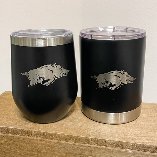 Arkansas Razorback Tumblers