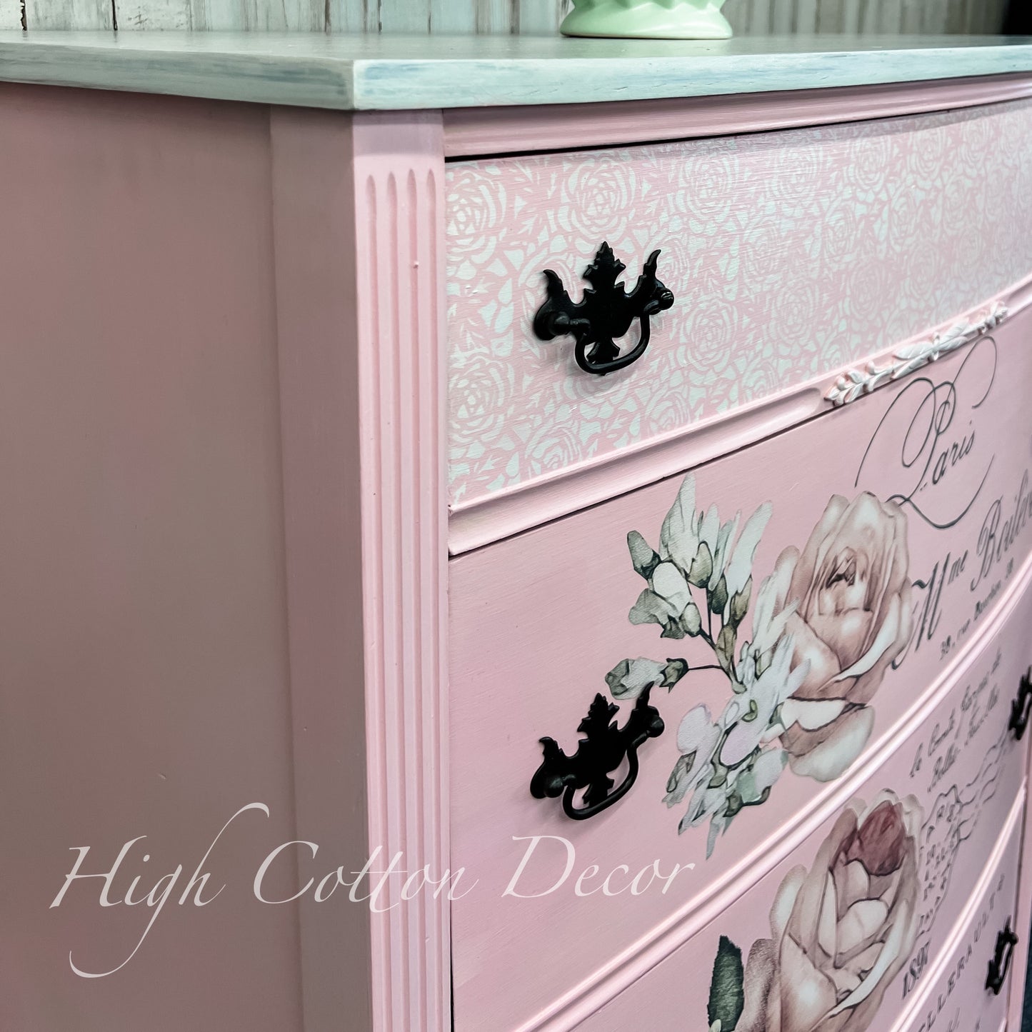 Redesign Stick & Style Stencil Roll® - Tea Rose Garden