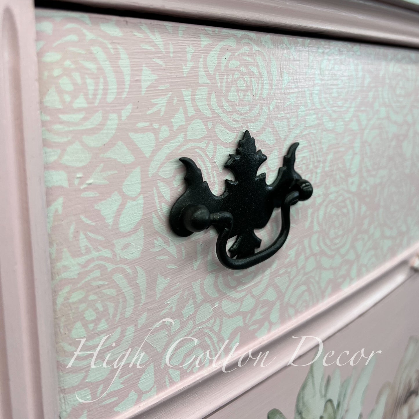 Redesign Stick & Style Stencil Roll® - Tea Rose Garden