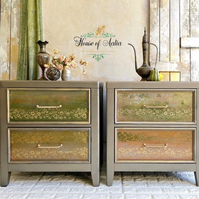 Redesign Stick & Style Stencil Roll® - Royal Ann Garden