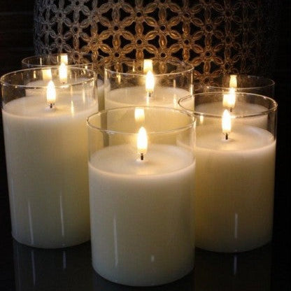Simply Ivory Radiance LED Poured Candle