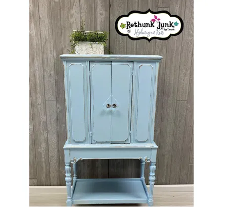 Rethunk Junk Resin Paint in Hydrangea Kiss