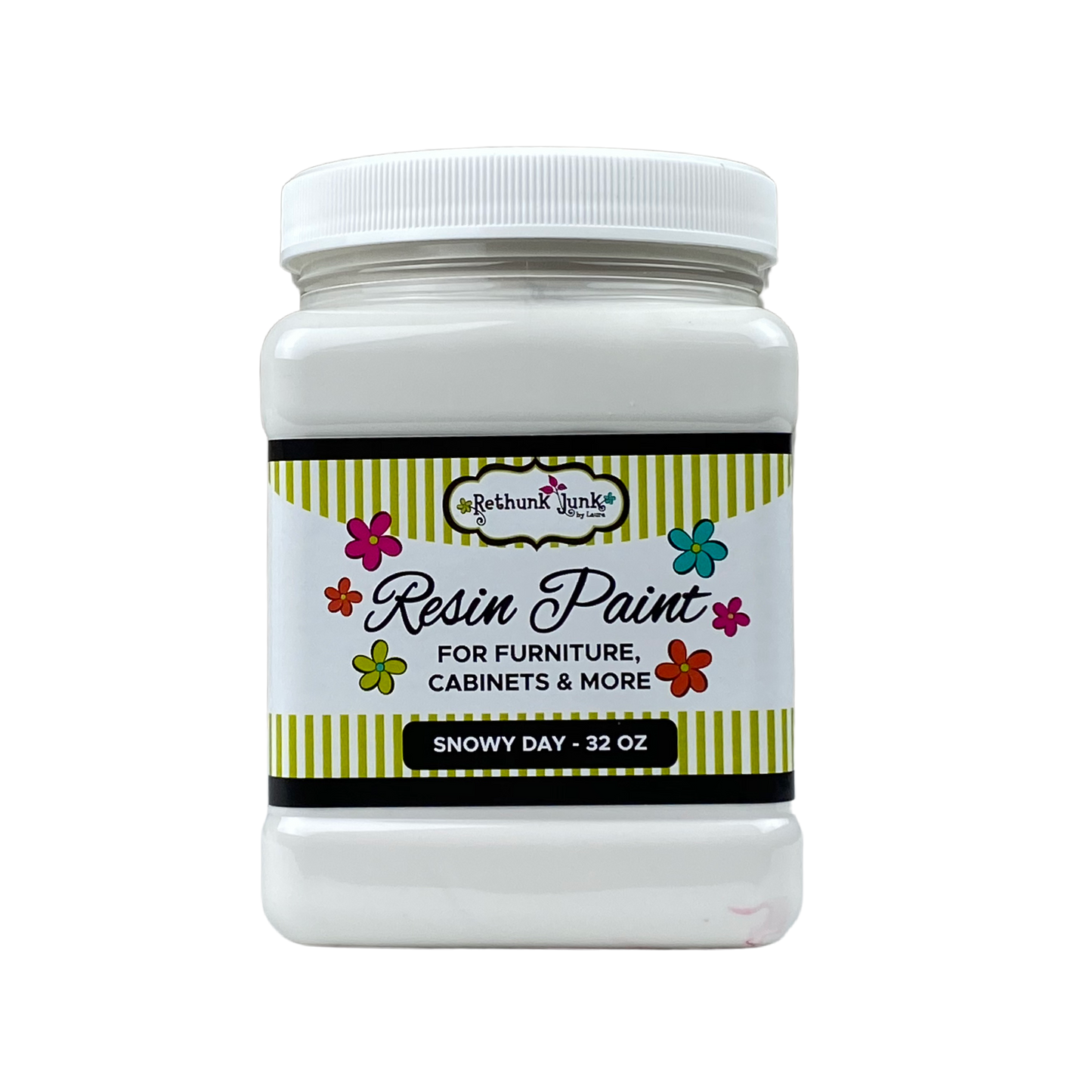 Rethunk Junk Resin Paint in Snowy Day