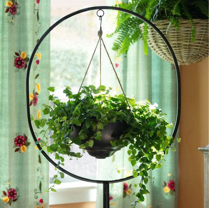 Spherical Iron Plant Stand - Local Pick Up ONLY