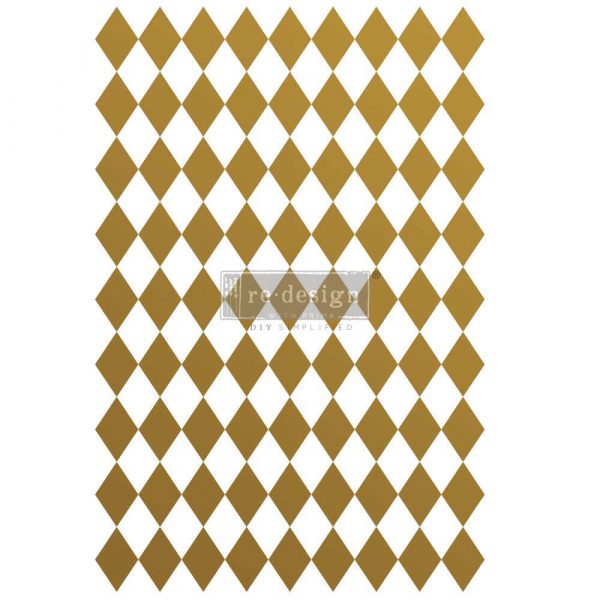 Decor Transfer® - Gold Harlequin