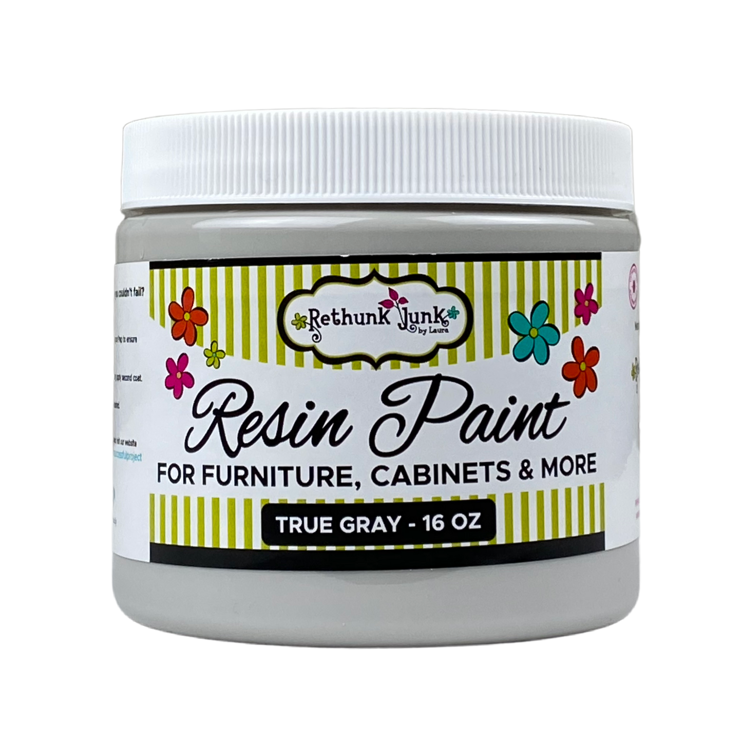 Rethunk Junk Resin Paint in True Gray