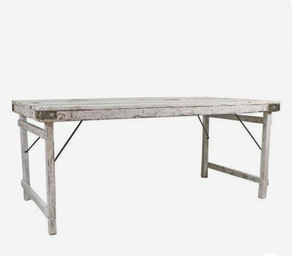 White Wedding Table - Local Pick Up ONLY