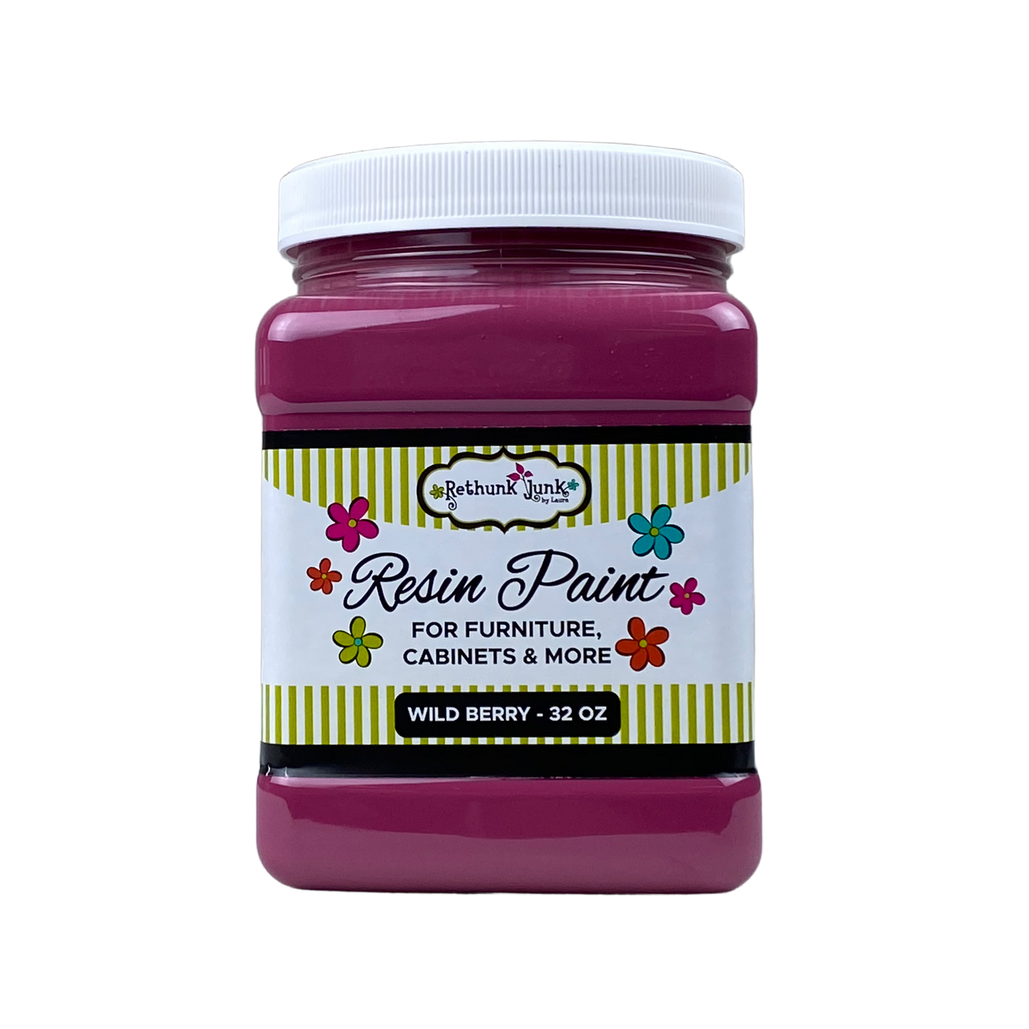 Rethunk Junk Resin Paint in Wild Berry