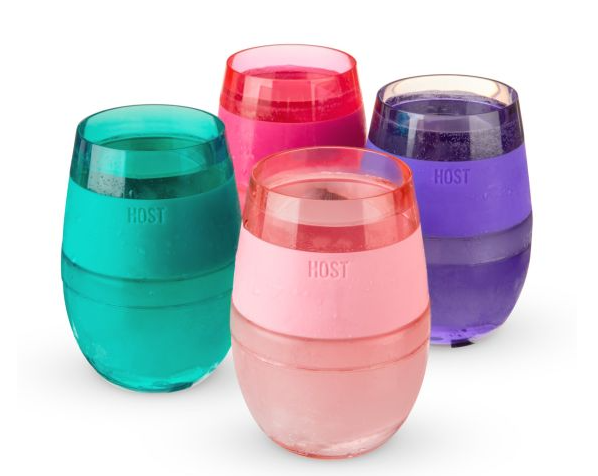 Wine Freeze™ Cooling Cups - Translucent Colors