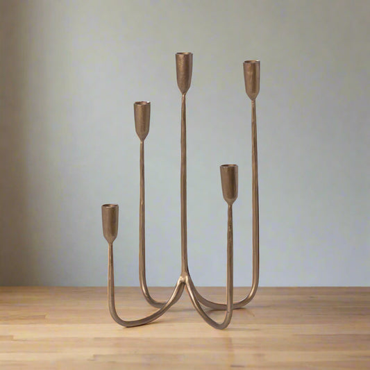 Park Hill Forged Iron Candelabra - For Local Pick Up ONLY