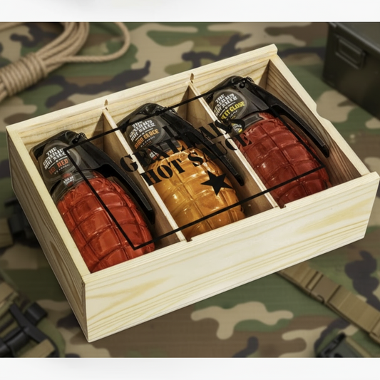 The General's Hot Sauce 1-Star Gift Box