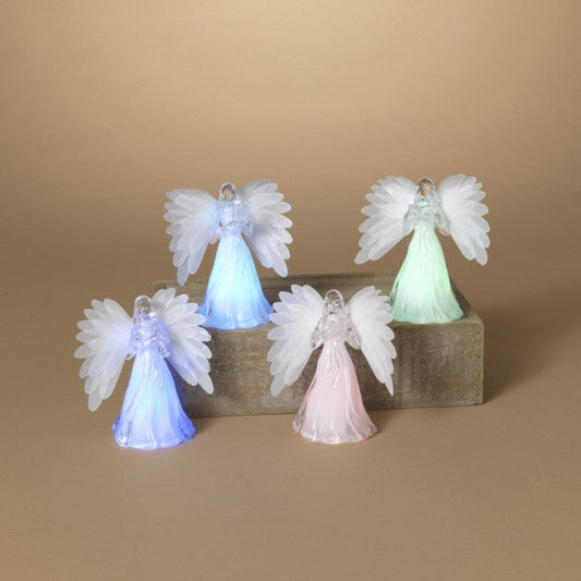 LED Lighted Acrylic Angel