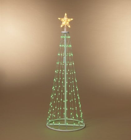 Electric Lighted Multi-Color Fun Christmas Tree