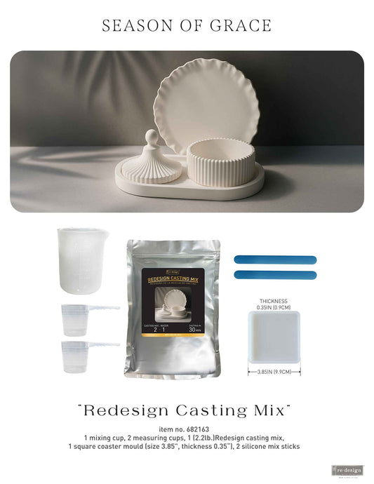 Redesign With Prima Casting Mix Kit for Silicone Moulds