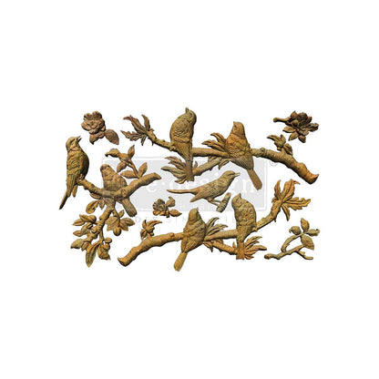 Castings from the Whispers of Wings decor mould.