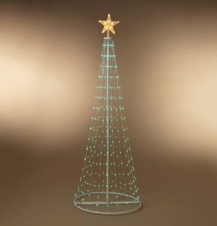 Electric Lighted Multi-Color Fun Christmas Tree