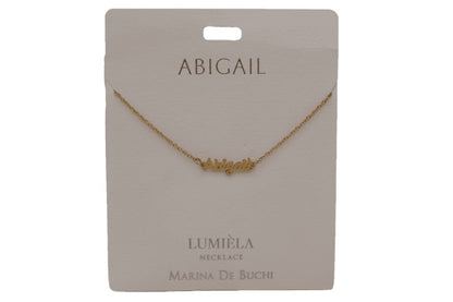 Mulberry Studios Personalized Name Necklaces - A through L