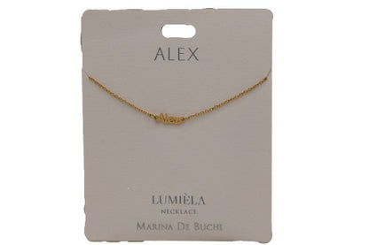 Mulberry Studios Personalized Name Necklaces - A through L