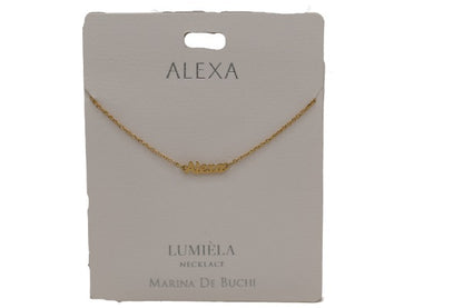 Mulberry Studios Personalized Name Necklaces - A through L